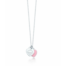 Tiffany & Co. Mini Double Heart Tag Pendant